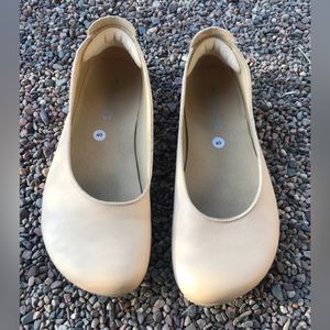 Angles Beige Ballet Flat barefoot shoes EU 40